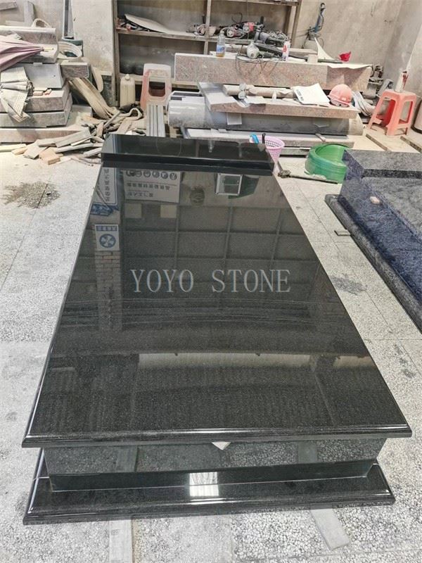 Black Granite Monument Headstone