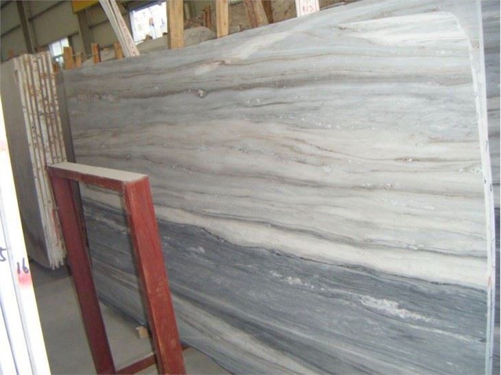 blue palissandro marble slab