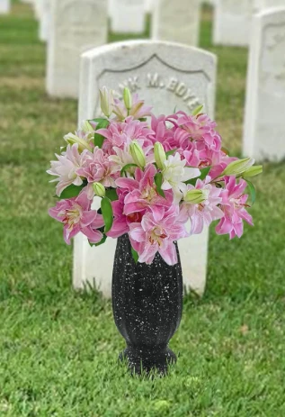 Funeral Vases For Graves high quality